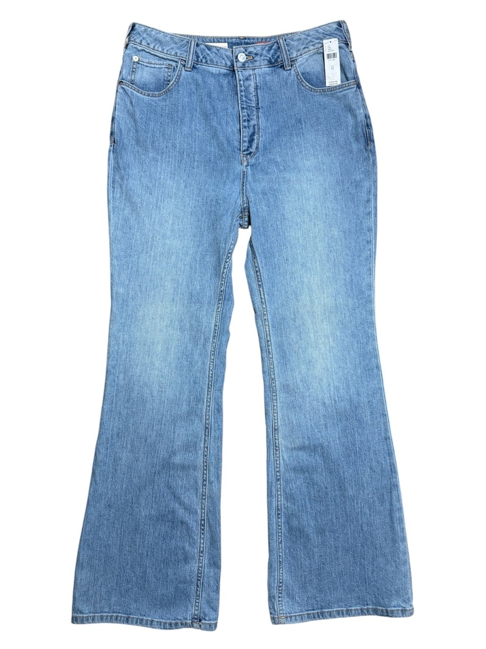 Pilcro By Anthropologie High Rise Trouser Bootcut Jean NWT Sz 32